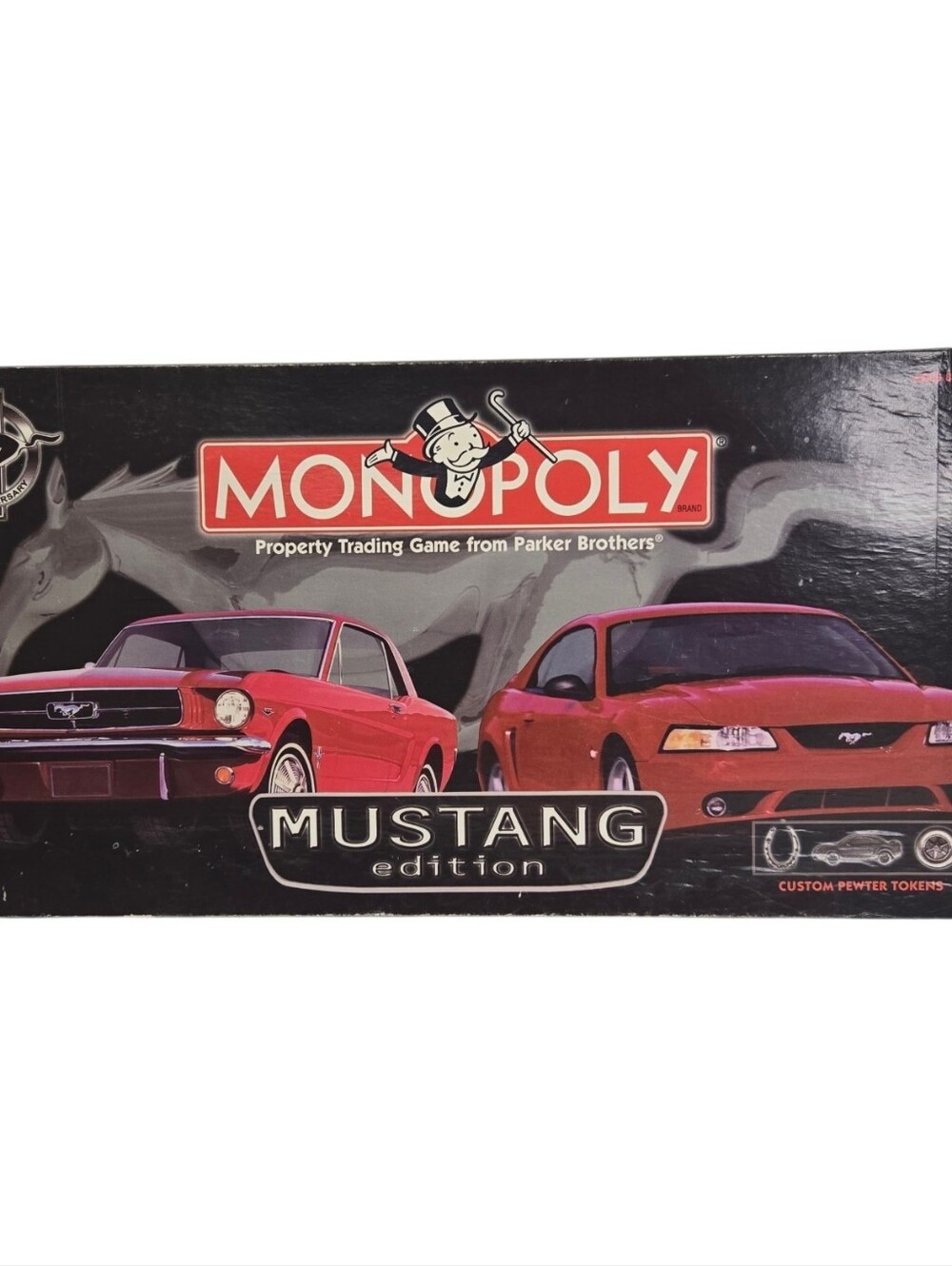 Monopoly Mustang Edition 35th Anniversary 1999 USAopoly Board Game **COMPLETE**